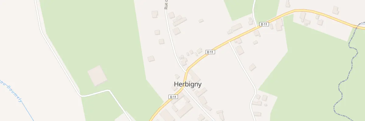 Plan du 2 Rue du Lavoir à Justine-Herbigny