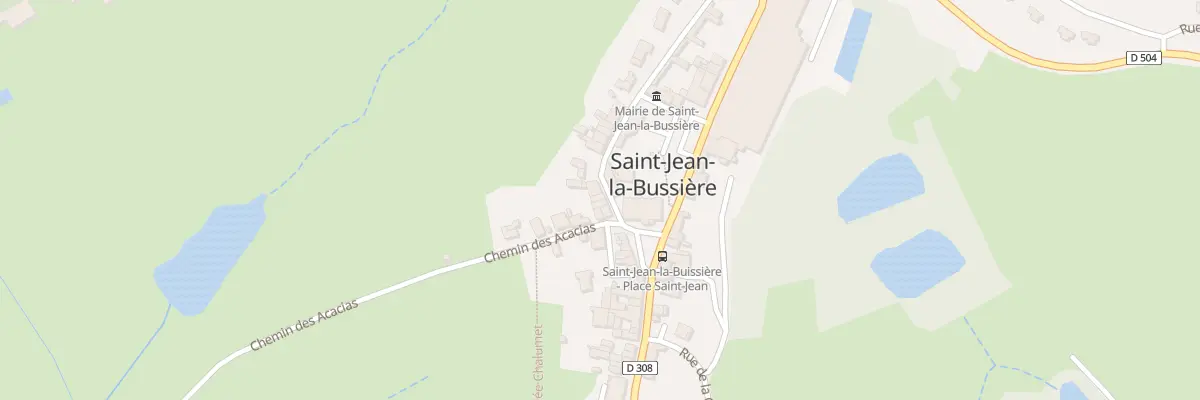 Plan du 5 Rue Lamartine à Saint-Jean-la-Bussière