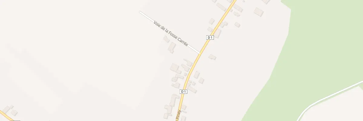 Plan du 17 Rue de Piney à Géraudot