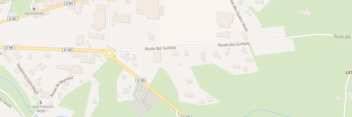 Plan du 5082A Le Pontet à Montfaucon-en-Velay