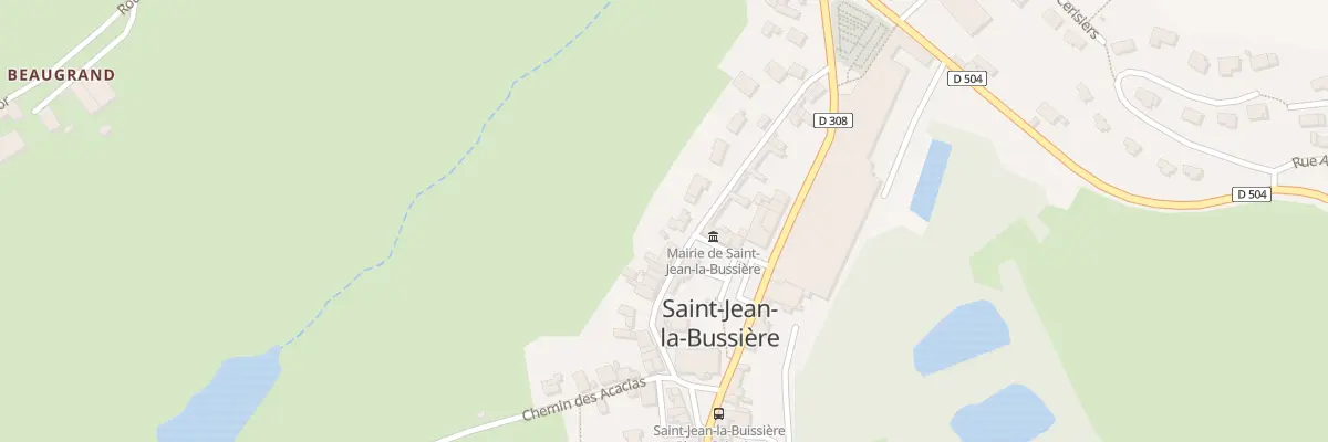 Plan du 35 Rue Lamartine à Saint-Jean-la-Bussière
