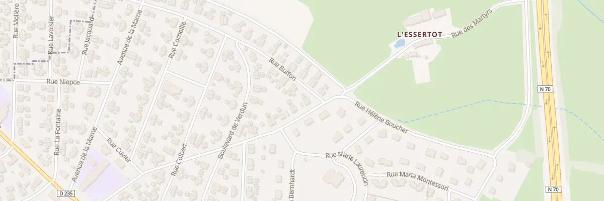 Plan du 491 Rue de l’Essertot à Saint-Vallier