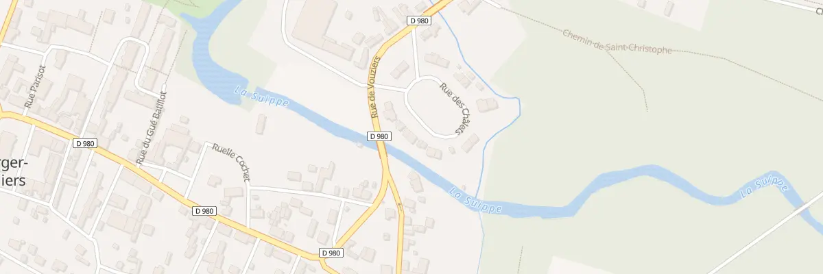 Plan du 4 Rue des Chalets à Pontfaverger-Moronvilliers