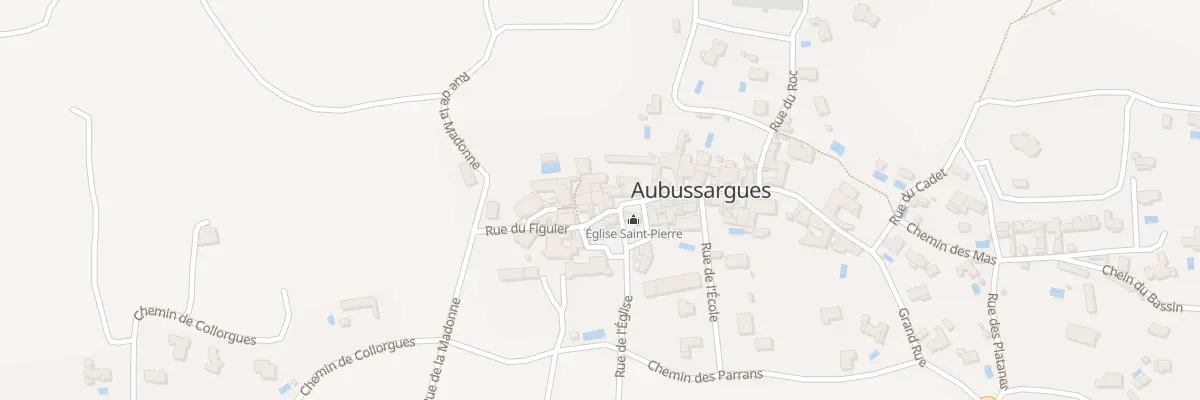 Plan du 5009 Le Village à Aubussargues