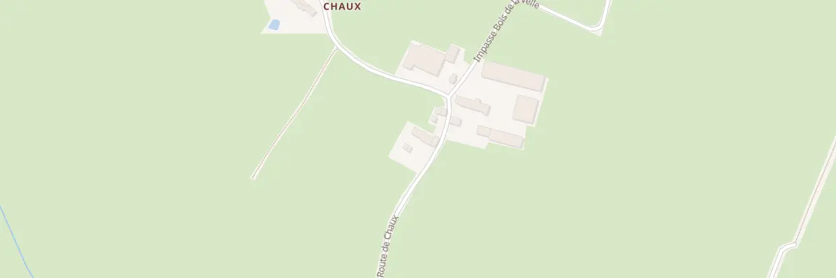 Plan du 5022 Chaux à Viry