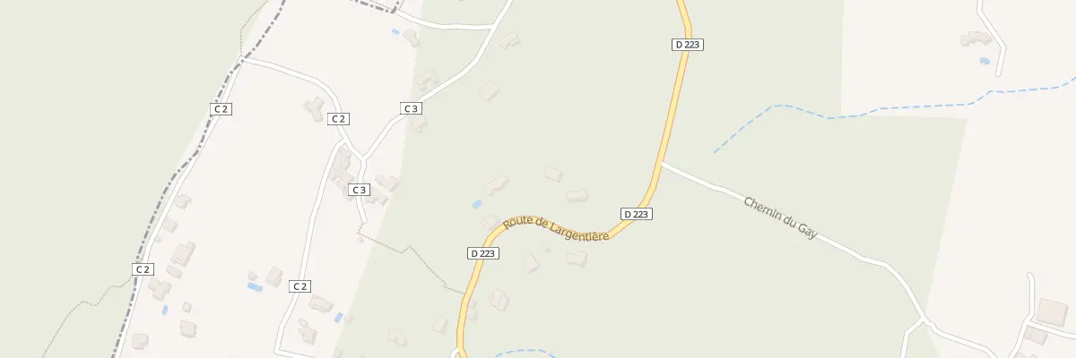 Plan du 5349 Daus à Ailhon