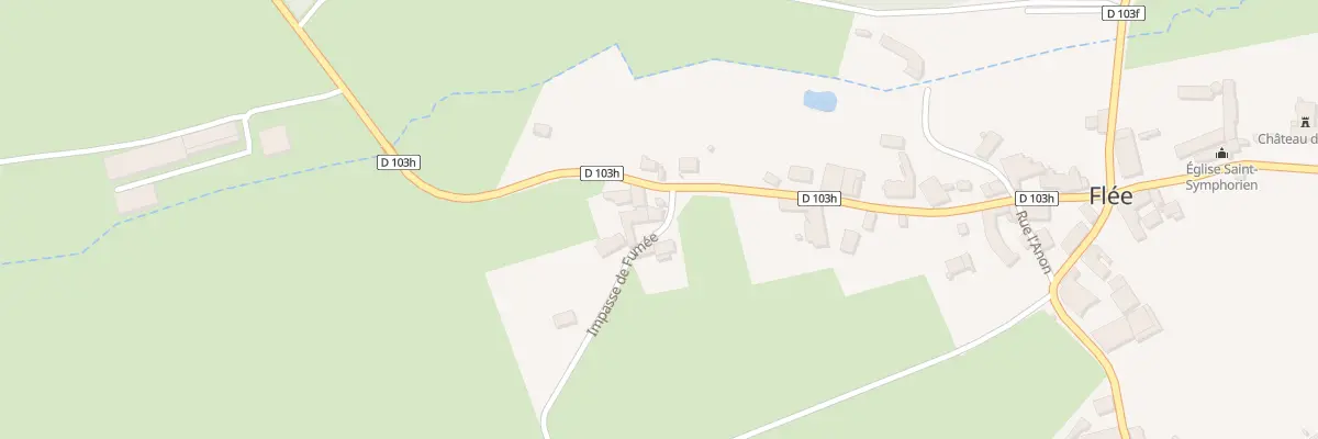 Plan du 2 Imp de Fumee au Val-Larrey