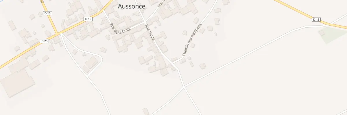Plan du 5003 Le Village à Aussonce