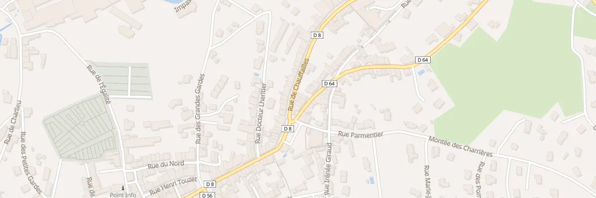 Plan du 38 Rue de Chauffailles à Cours