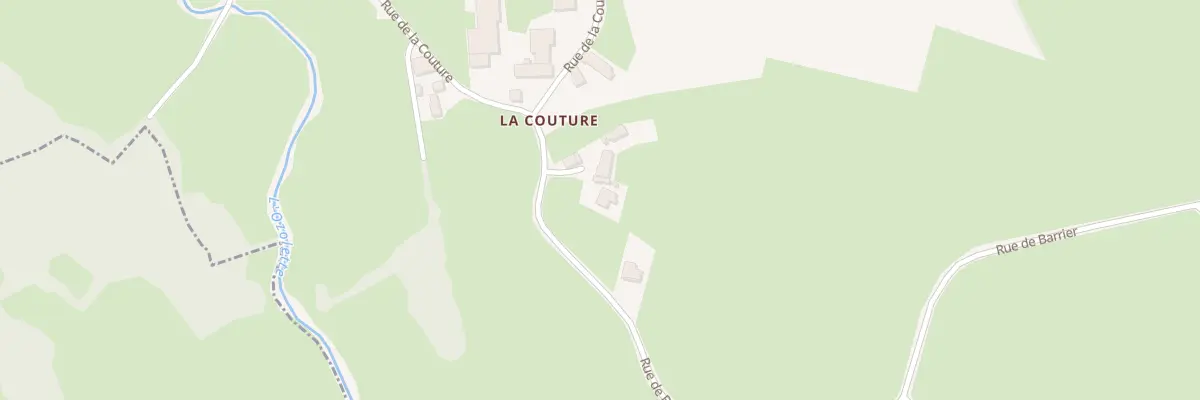 Plan du 55 Rte de Barrier à Vaudebarrier