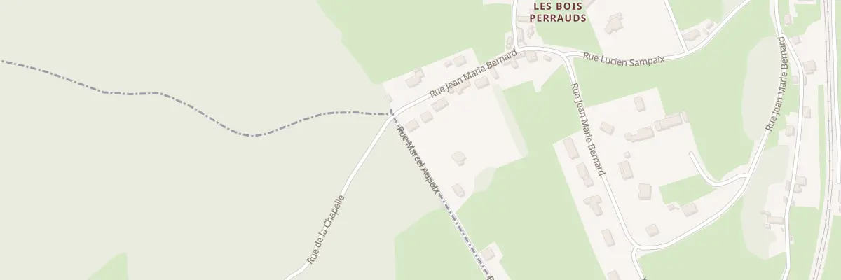 Plan du 1 Rue Jean-marie Bernard à Saint-Vallier