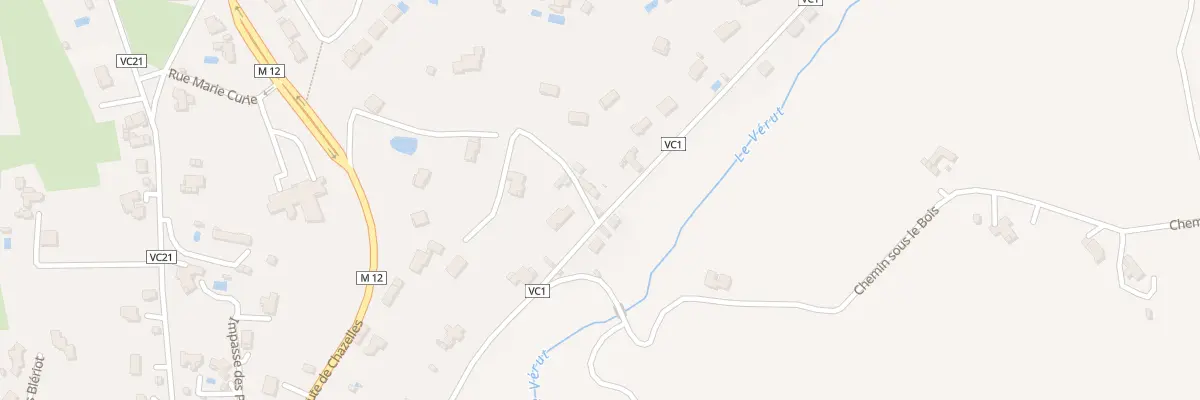 Plan du 1 Imp du Barrage à Saint-Galmier