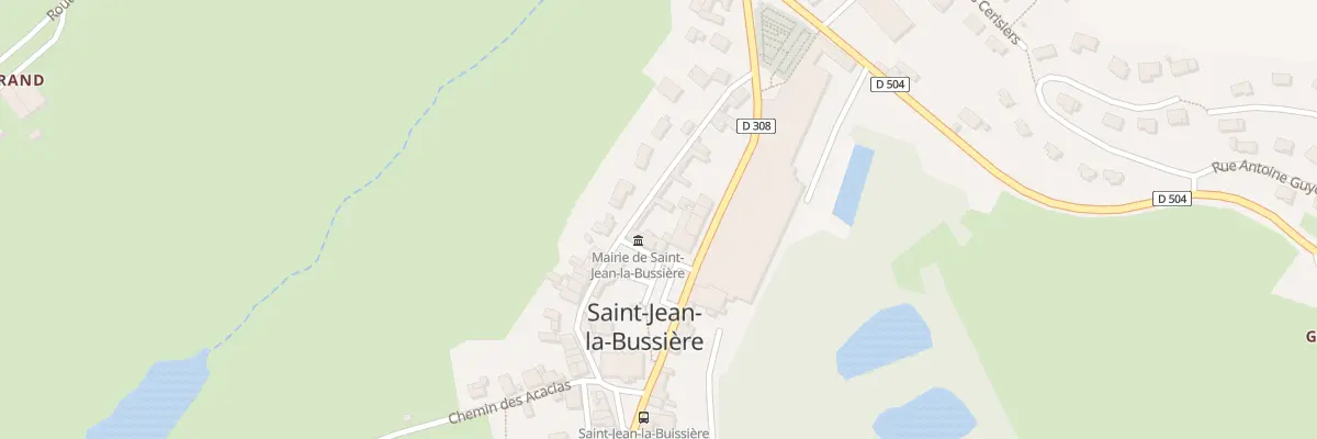 Plan du 20 Rue Lamartine à Saint-Jean-la-Bussière