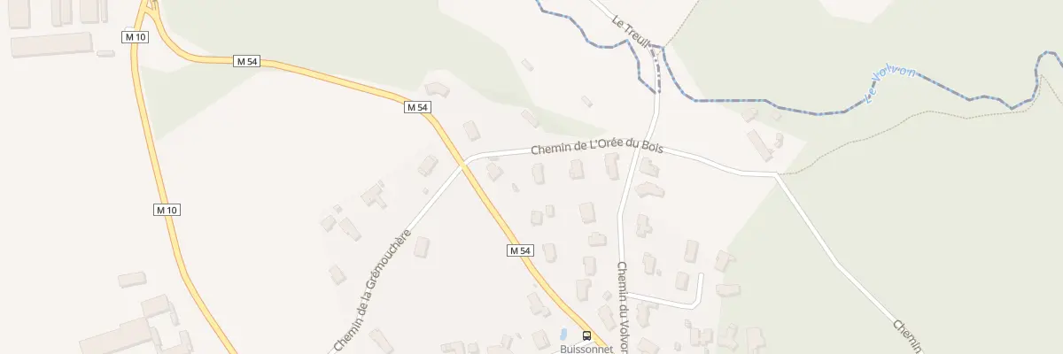 Plan du 50 Che de l’Oree du Bois à Saint-Bonnet-les-Oules