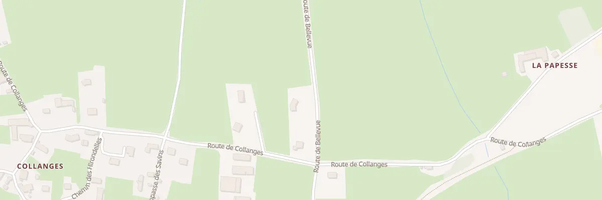 Plan du 420 Rte de Bellevue à Vendenesse-lès-Charolles