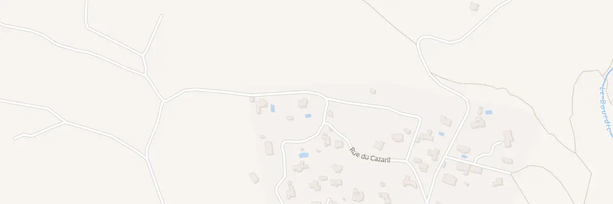 Plan du 5114 Cazaril à Aubussargues