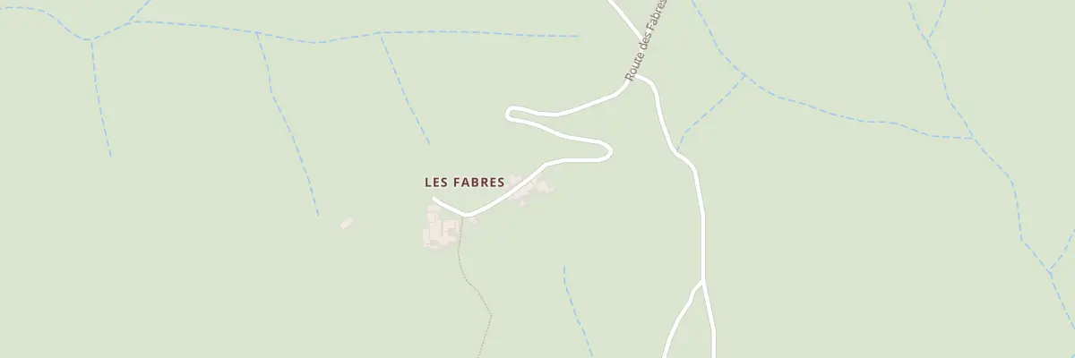 Plan du 2915 Rte des Fabres à Vals-les-Bains
