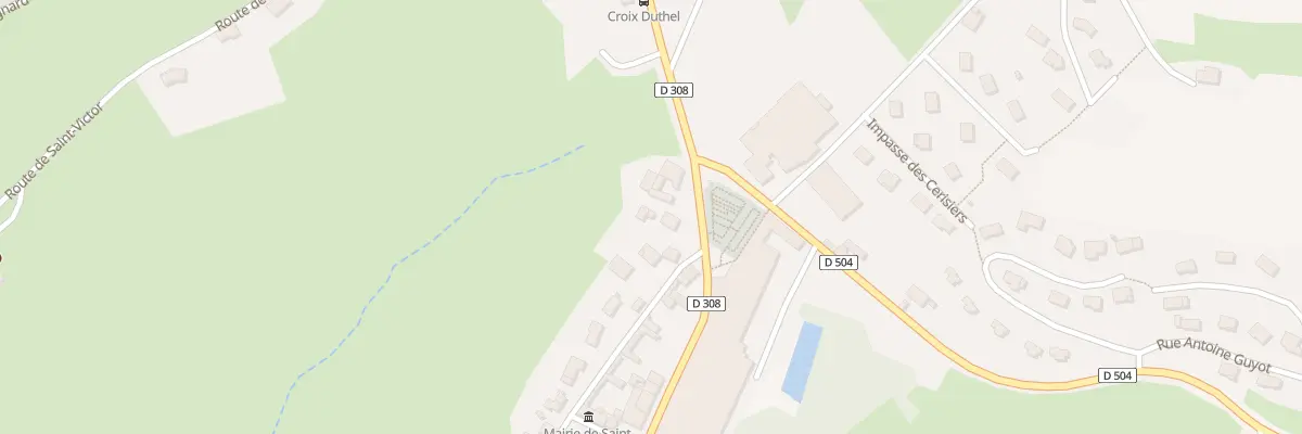 Plan du 6 Av Victor Hugo à Saint-Jean-la-Bussière