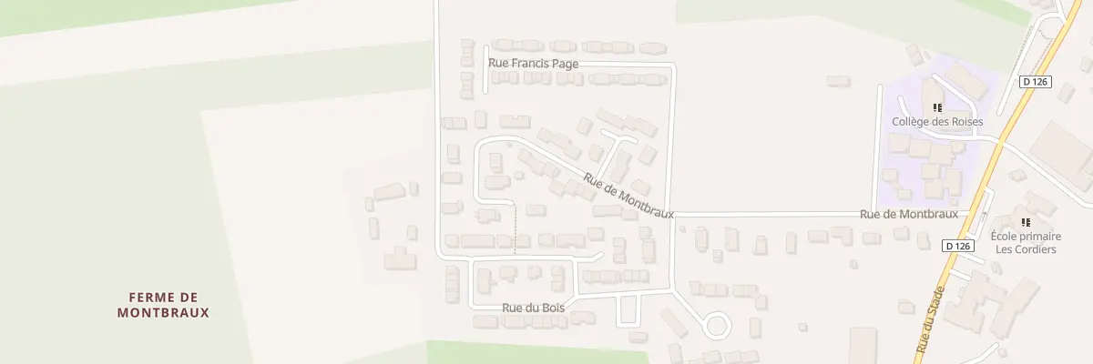Plan du 31 Rue de Montbraux à Piney