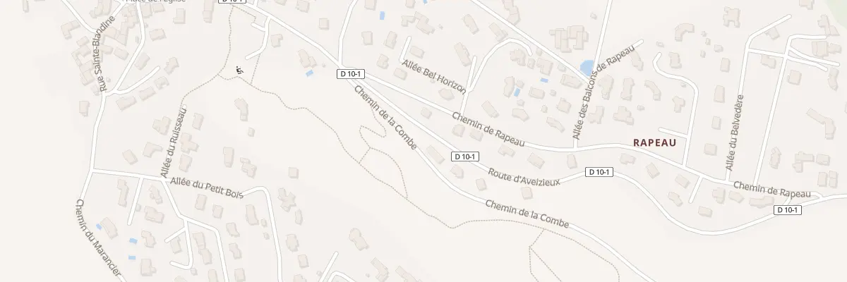 Plan du 1 Che de la Combe à Chambœuf
