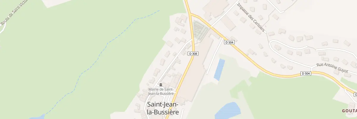 Plan du 32 Rue Lamartine à Saint-Jean-la-Bussière