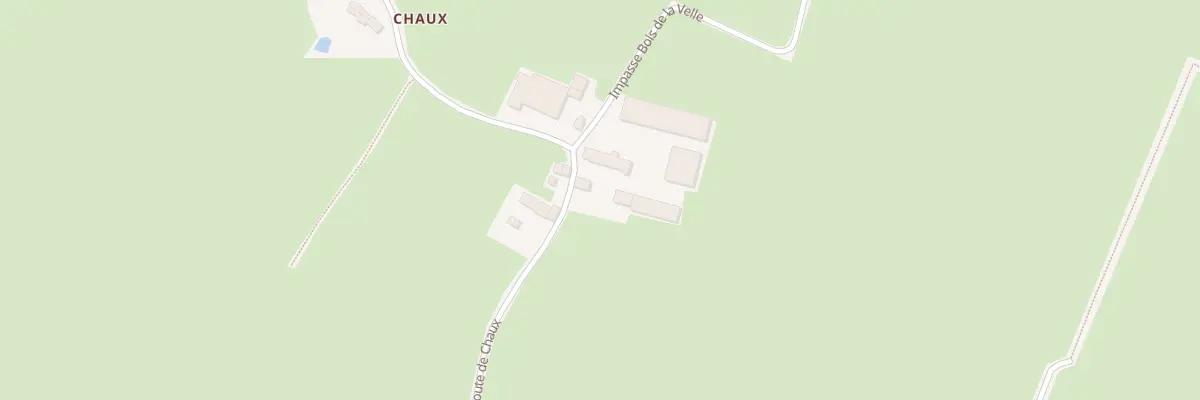 Plan du 5021 Chaux à Viry