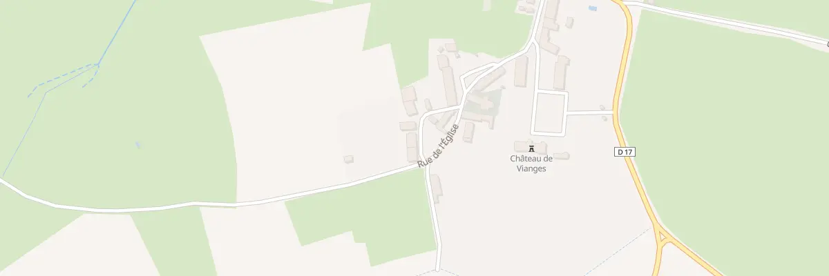 Plan du 5025 Le Village à Vianges
