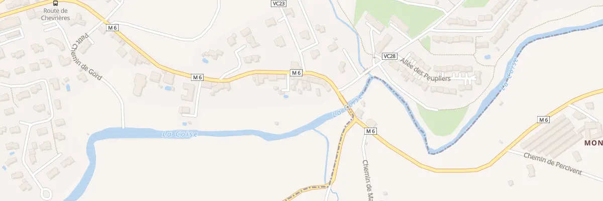 Plan du 5522 Rte de Chevrieres à Saint-Galmier