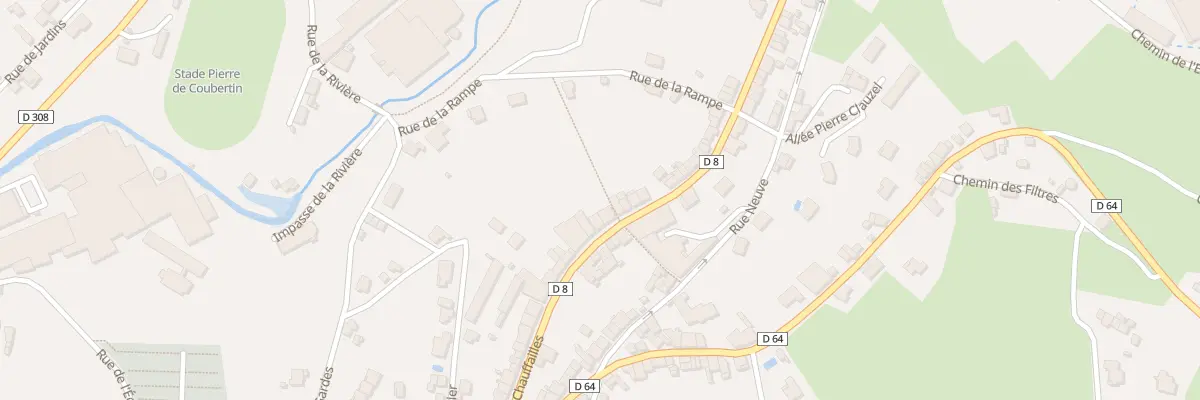Plan du 221 Rue de Chauffailles à Cours