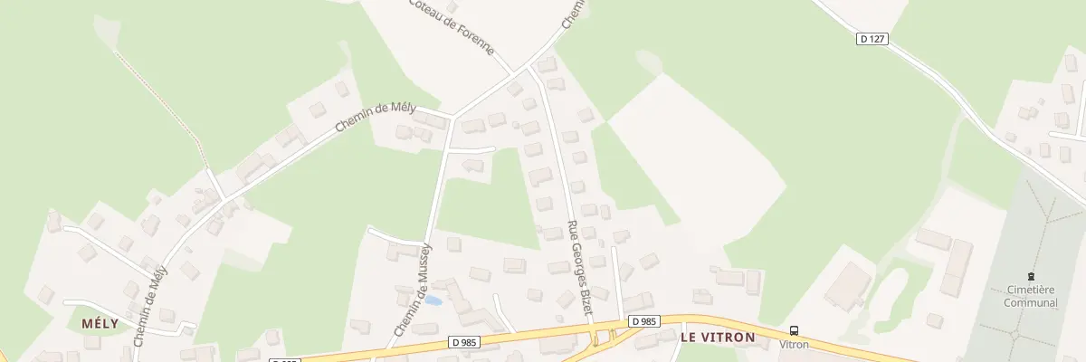 Plan du 9 Rue Georges Bizet à Chauffailles
