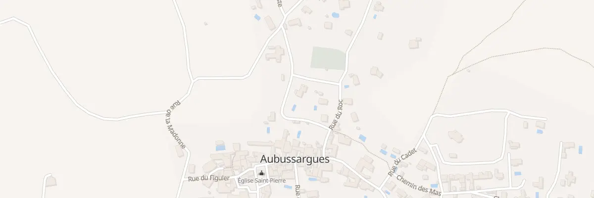 Plan du 5143 Le Roc à Aubussargues