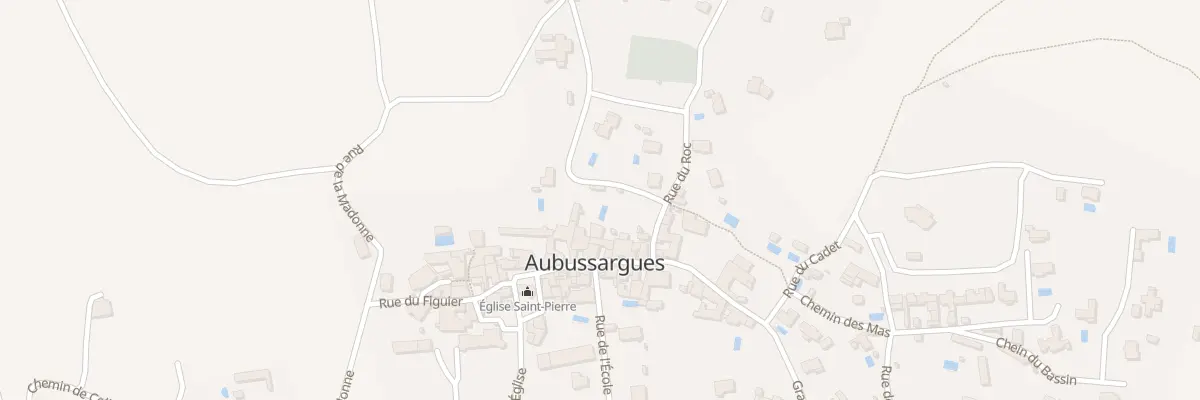 Plan du 5015 Le Village à Aubussargues