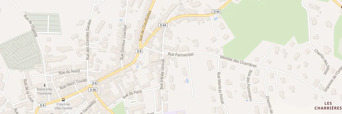 Plan du 82 Rue Parmentier à Cours