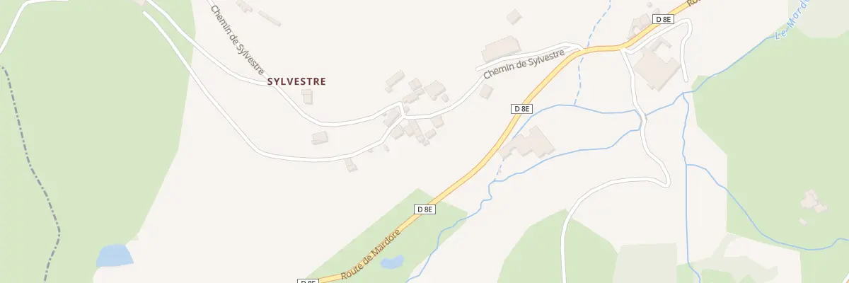 Plan du 494 Che de Sylvestre à Thizy-les-Bourgs