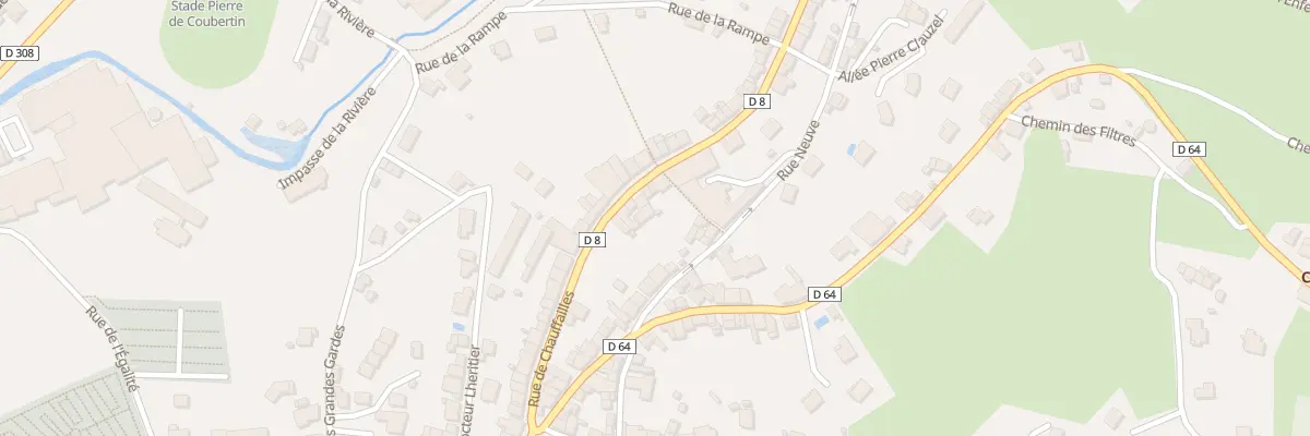 Plan du 192 Rue de Chauffailles à Cours