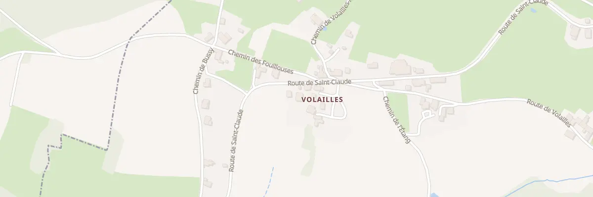 Plan du 2409 Rte de Saint Claude à Belmont-de-la-Loire