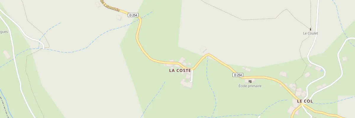 Plan du 5071 La Coste à Aizac