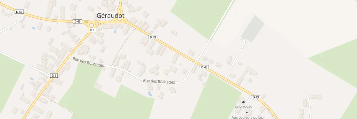 Plan du 14 Rue du Fort Saint Georges à Géraudot