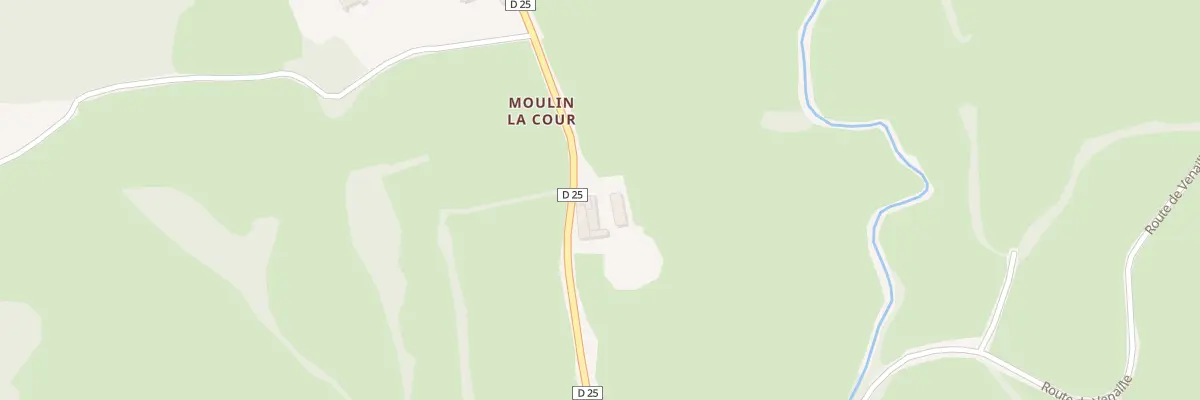 Plan du 5019 Moulin La Cour à Marcilly-la-Gueurce