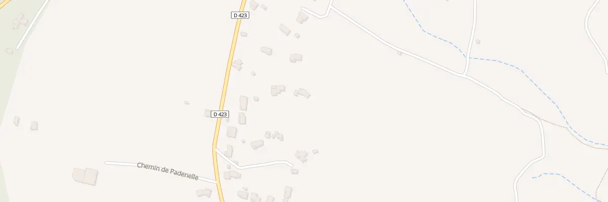 Plan du 2126 Rte de la Vernade à Vinezac