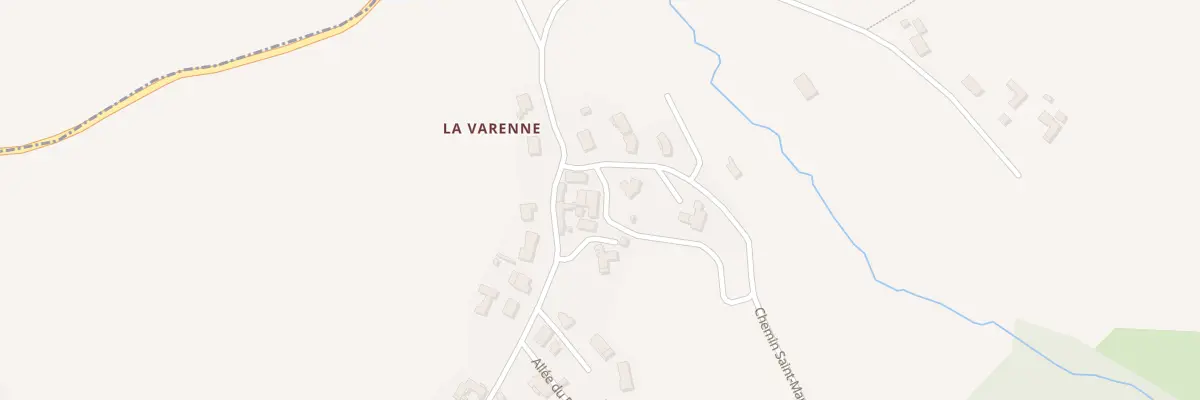 Plan du 28 Che Saint Marcel à Chambœuf