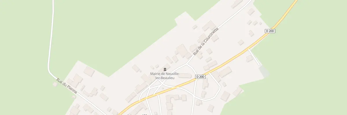 Plan du 5072 Rue de l’Eglise à Neuville-lez-Beaulieu