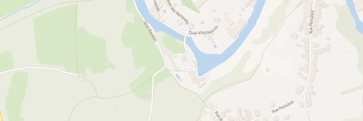 Plan du 1 Moulin Brazillier à Semur-en-Auxois