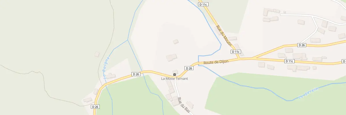 Plan de Pl G. d’Estree à La Motte-Ternant