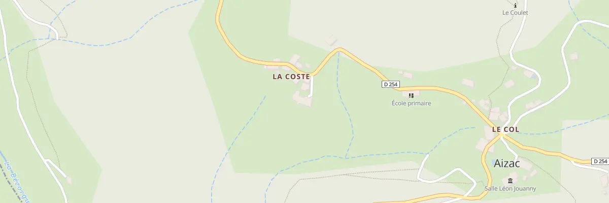 Plan du 5066 La Coste à Aizac