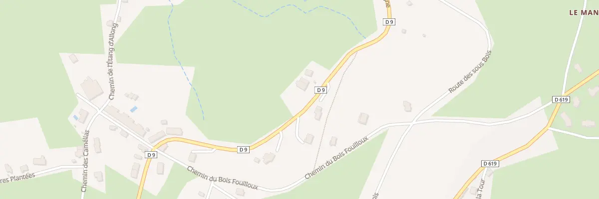 Plan du 865 Rte de la Montagne à Thizy-les-Bourgs