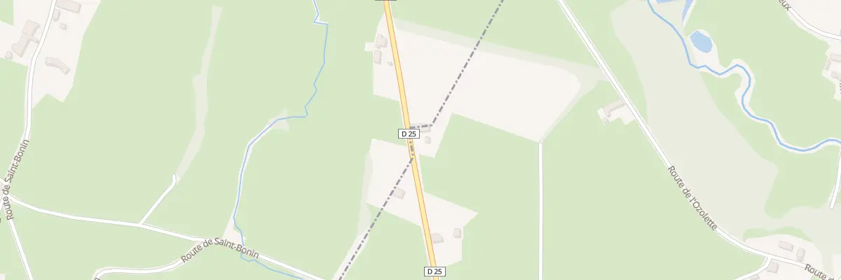 Plan du 5091 Les Drouillards à Marcilly-la-Gueurce
