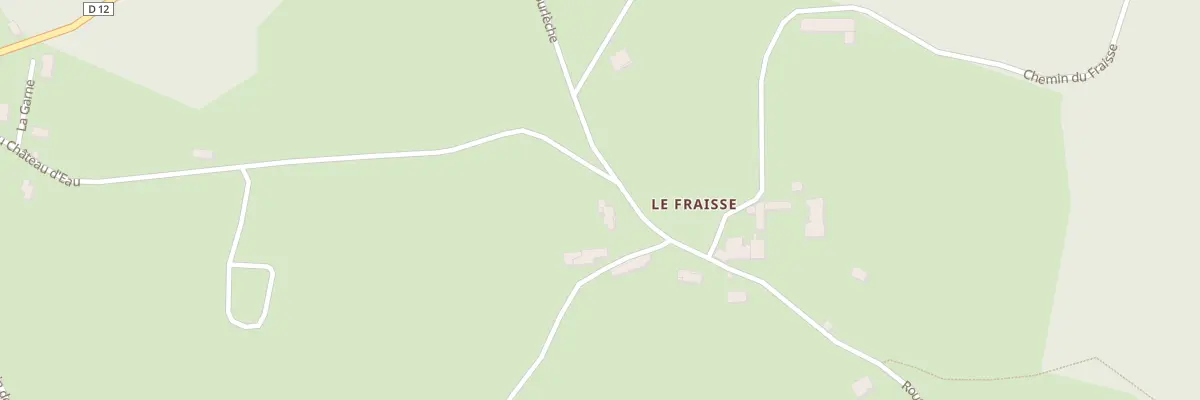 Plan du 5001 Le Fraisse à Saint-Victor-Malescours