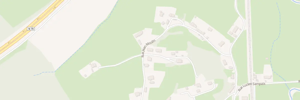 Plan du 19 Rue Jean Moulin à Saint-Vallier