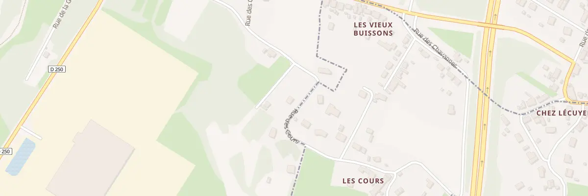 Plan du 1 Imp du Vieux Buisson à Sanvignes-les-Mines